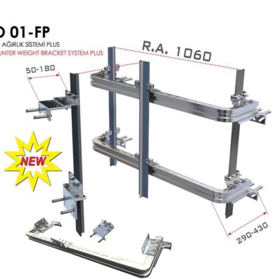 EKO-01-F / Economic Side Counterweight System Complete