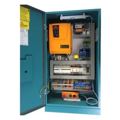 MR Geared Machine / 7.5 kW Arkel Arcode Control Panel – 5 Stops (Netel Rescue, Pre-Wiring Compatible, EN 81/1 A3)